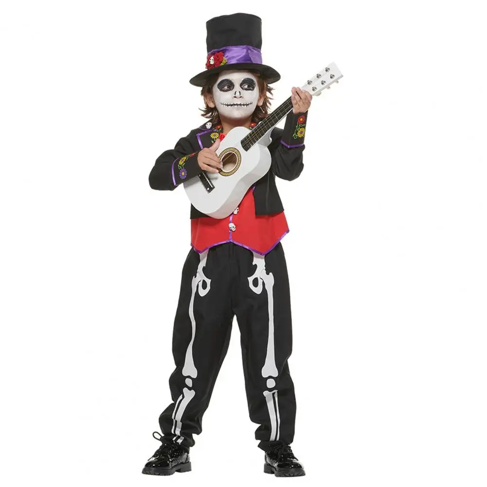 

Шикарный костюм в европейском и американском стиле со скелетом, Привлекательное платье