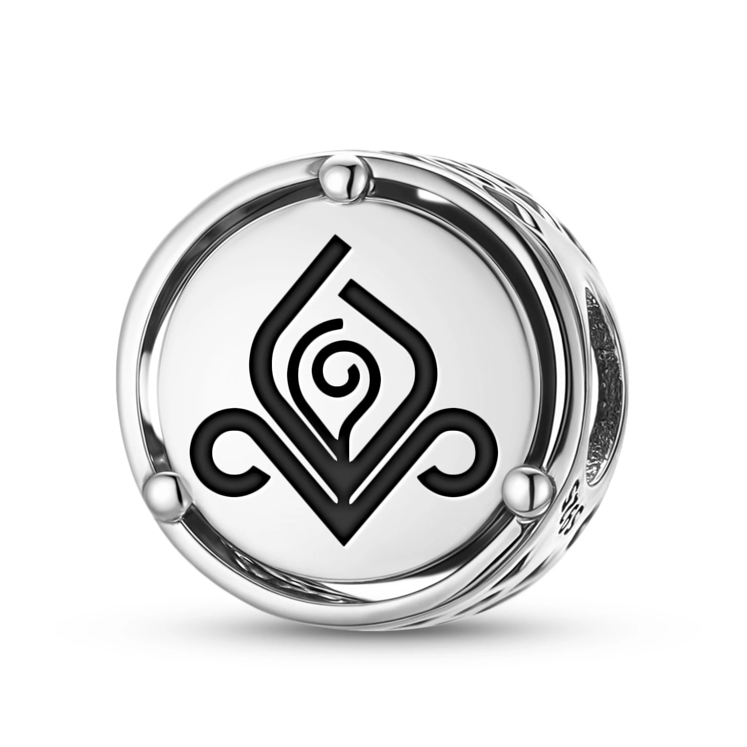 Griechische Mythologie Chloris Flora 925er Sterlingsilber Symbol Charm passend für Original-Armband, DIY-Schmuck, Accessoires, Familienperle