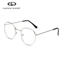 

BEGREAT New Metal Reading Glasses Seemfly Round for Men Women Hyperopia Eyewear Eyeglasses очки