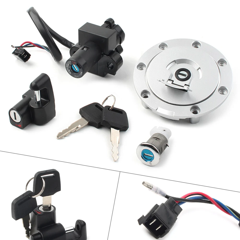 

Aluminum Motorcycle Ignition Switch Fuel Gas Cap Lock Key Set For Honda CB400 CB 400SF 1992-1998 CB1 CB400F 1989-1991 VT250