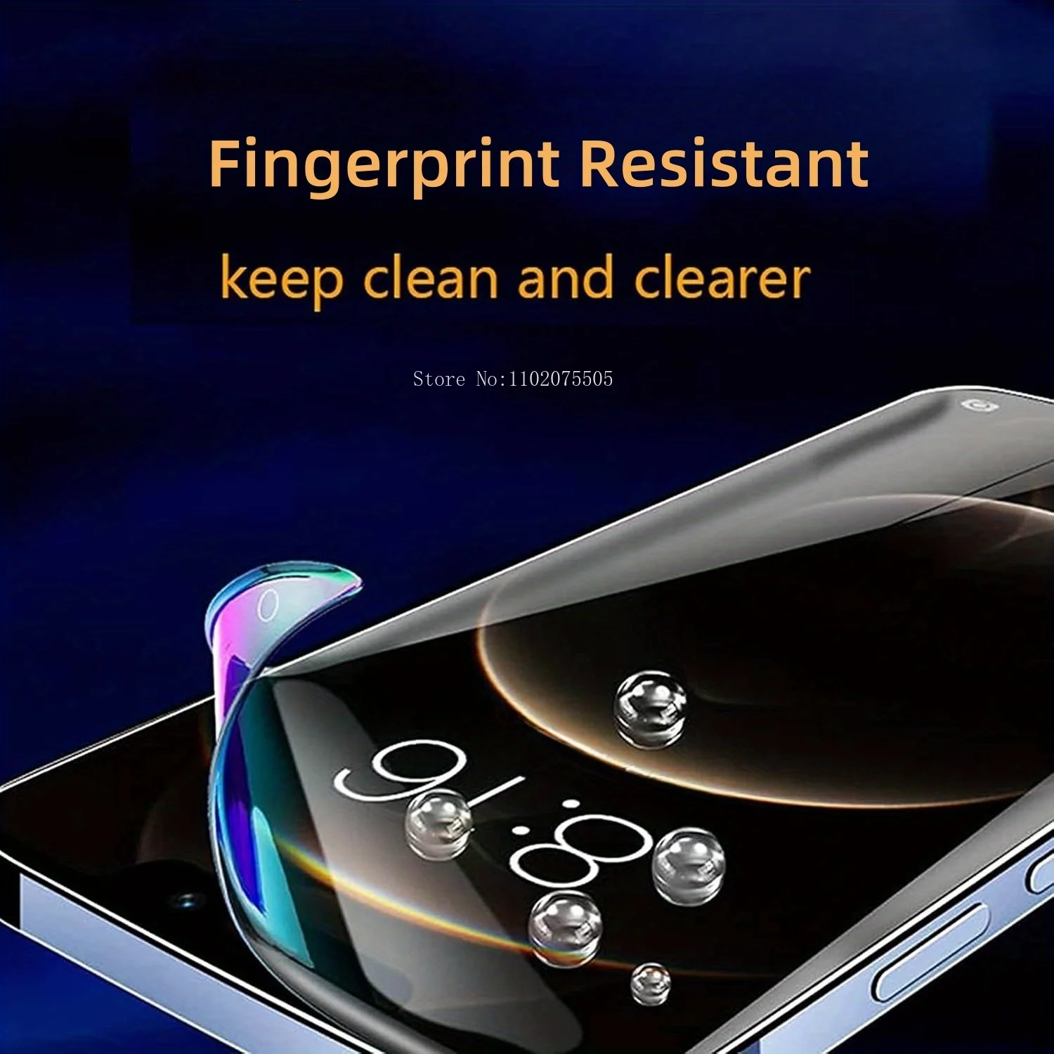 4-Pack HD Privacy Matte Hydrogel Screen Protectors, Anti-Scratch, Easy Installation Film