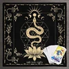 Own Your Power Altar Cloth moon phase snake Tarot Cloth for Spread Tarot Reading Cloth Tarot Spread Cloth Witch Wiccan homeDecor 1