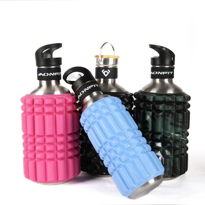 Foam Roller Water Bottle
