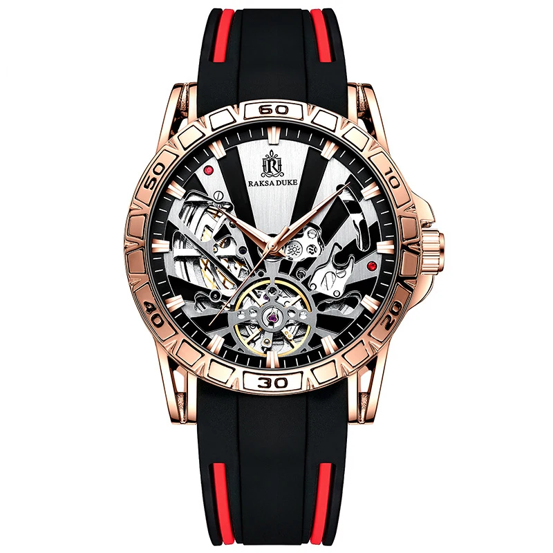 Tourbillon Mechanesch Männer Luxus Casual Automatesch Sport Waasserdicht Männer Handgelenk Feminin_voghion.com