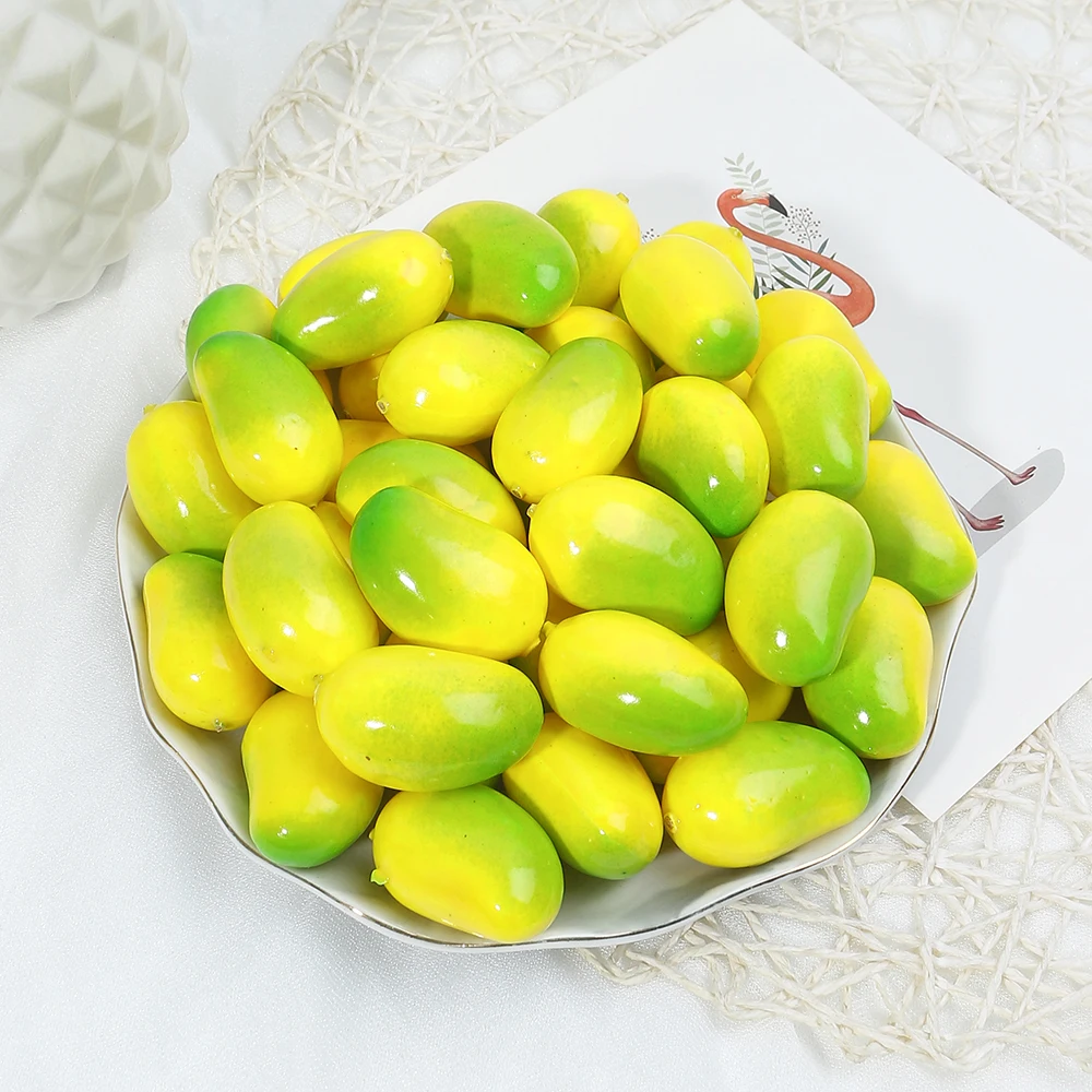 10/20pcs Schaum künstliche Frucht Obst und Gemüse Simulation für Wohnkultur gefälschte Frucht Lebensmittel Apfel Zitrone Pfirsich Fotografie Requisiten – Detail 13