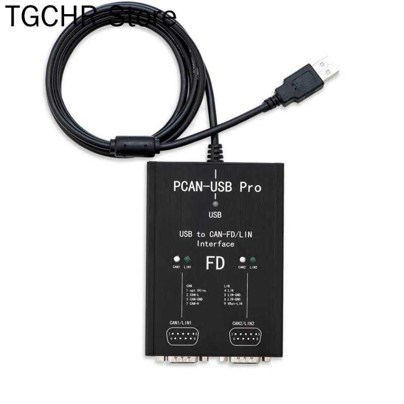

Двухканальный PCAN FD PRO может быть совместим с максимальной фотографией
