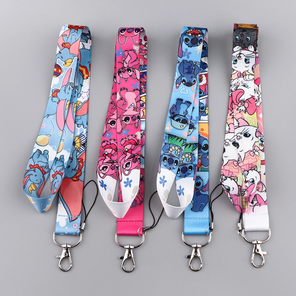 Cool Cartoon Animation Lanyards For Key Neck Strap ID Badge Holder Keychain Key Holder Hang Rope Keyrings Accessories Gifts
