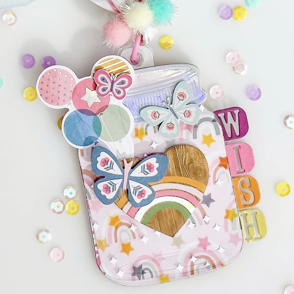 Klyp Wishing Bottle Metal Cutting Dies Scrapbook Paper Craft Decoration Dies Scrapbooking