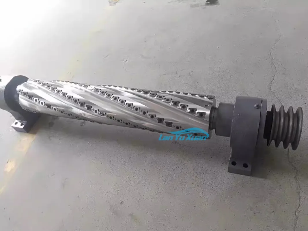 Elektrische Hobelwelle Aus Aluminiumlegierung - 12 Quadratische Klingen 115mm