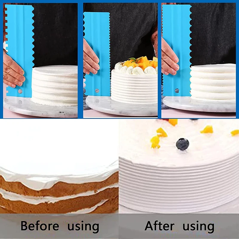 Pastry Bags & Scraper Set 3