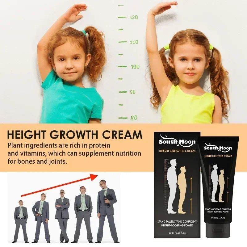 

Sdotter Height Increase Cream Promote Bone Growth Knee Joint Acupoint Massage Stimulation Conditioning Sooth Body Herbal Health