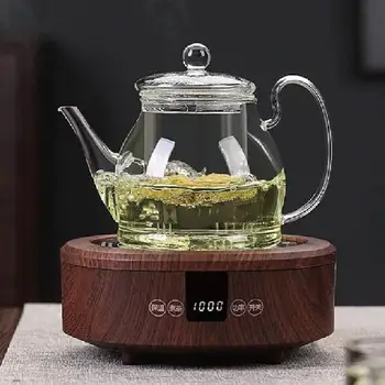 1000W Electric Ceramic Stove 10 Speed Adjust Tea Boiler Water Boiler Mini Smart Kung Fu Tea Stove Home Tea Making Machine 220V 1