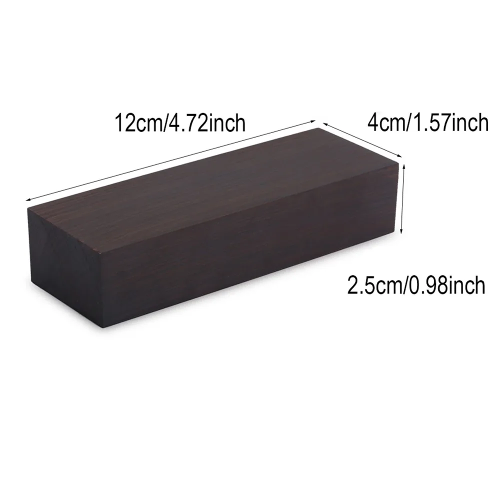 Ebony Wood Lumber Handle Plate for Handcrafted Music Instrument Tools