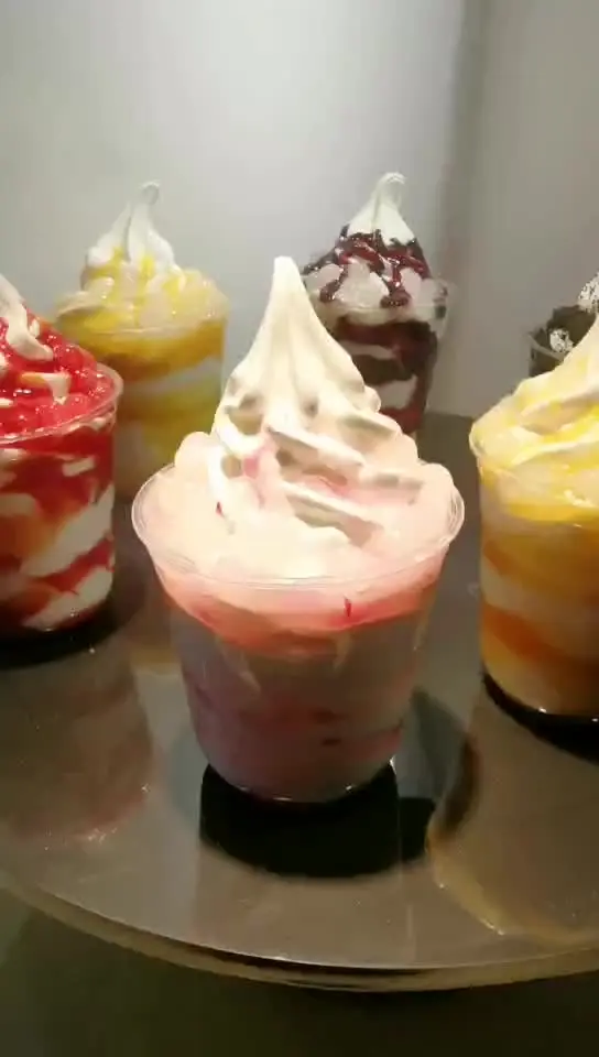 Искусственное мороженое из ПВХ