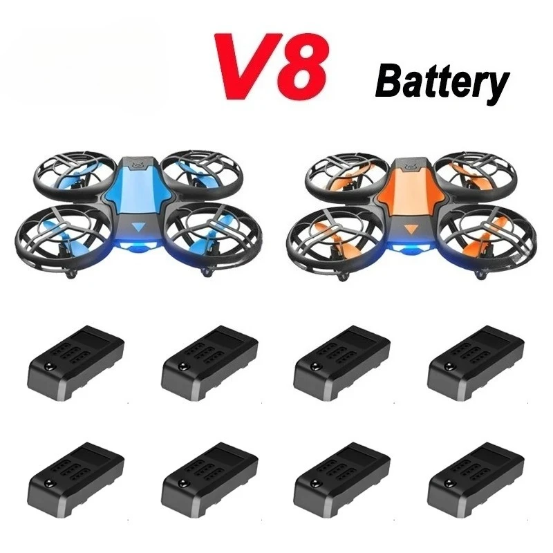 Batterie de remplacement pour drone 4DRC V8, face avant avec étiquette