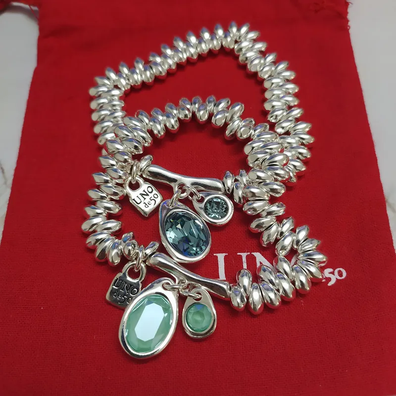 Yisheng Alloy Bead Bracelet, Silver Clasp, With Logo, Wholesale, New 2021, European Fashion Gift