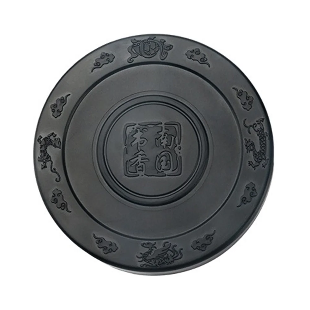 잉크 스톤 플라스틱 드로잉 서예 페인팅 도구, 일본 액세서리, 컬러 휠, 학생용 잉크 슬랩 복합 재료, 중국어