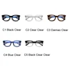 Spring Hinge Vintage Round Reading Glasses Women Men TR90 Blue Light Clear Readers Eyeglasses Magnifier Presbyopic Diopter 0~6.0 6