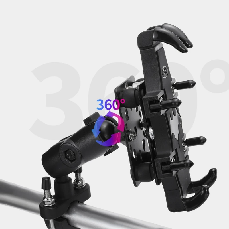 Universal Bike Phone Mount for Motorcycle Handlebars