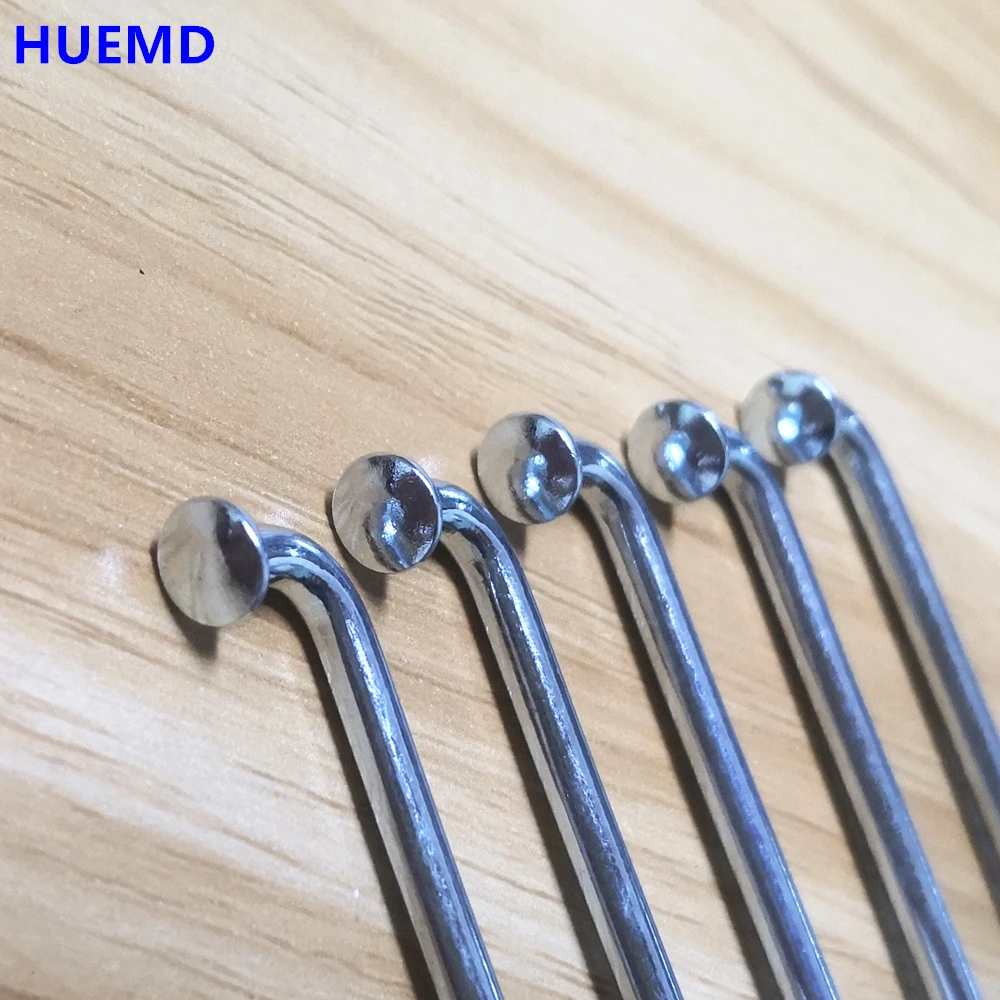 36 Stück/Set, 10 g, Speichen für Elektrofahrräder und Motorräder, Durchmesser 3,18 mm, Länge 105/110/115/120/125/130/175/180/305 mm, Speichen + Nippel. – Detail 6