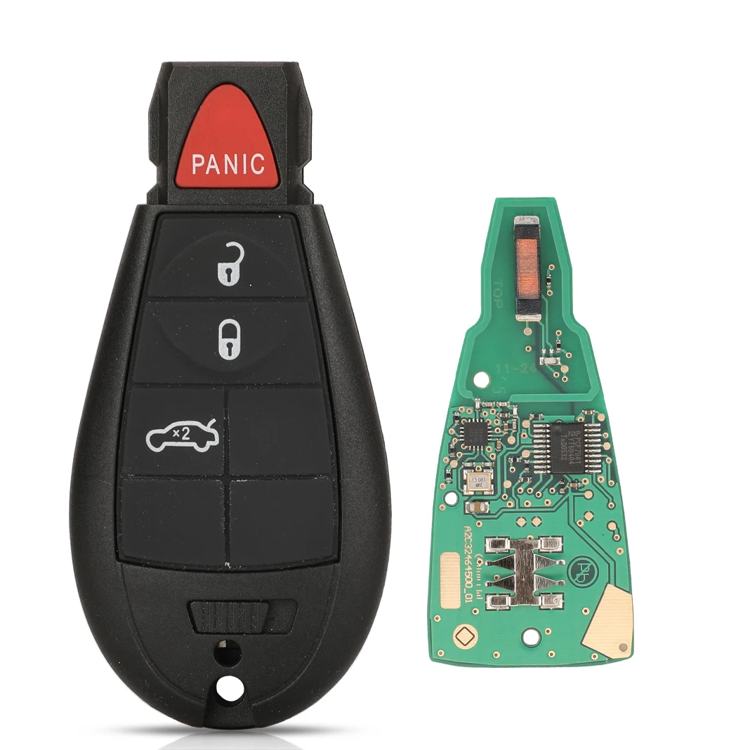 Jingyuqin M3N32297100 433MHz ID46 PCF7941 Car Key Fob Replacement