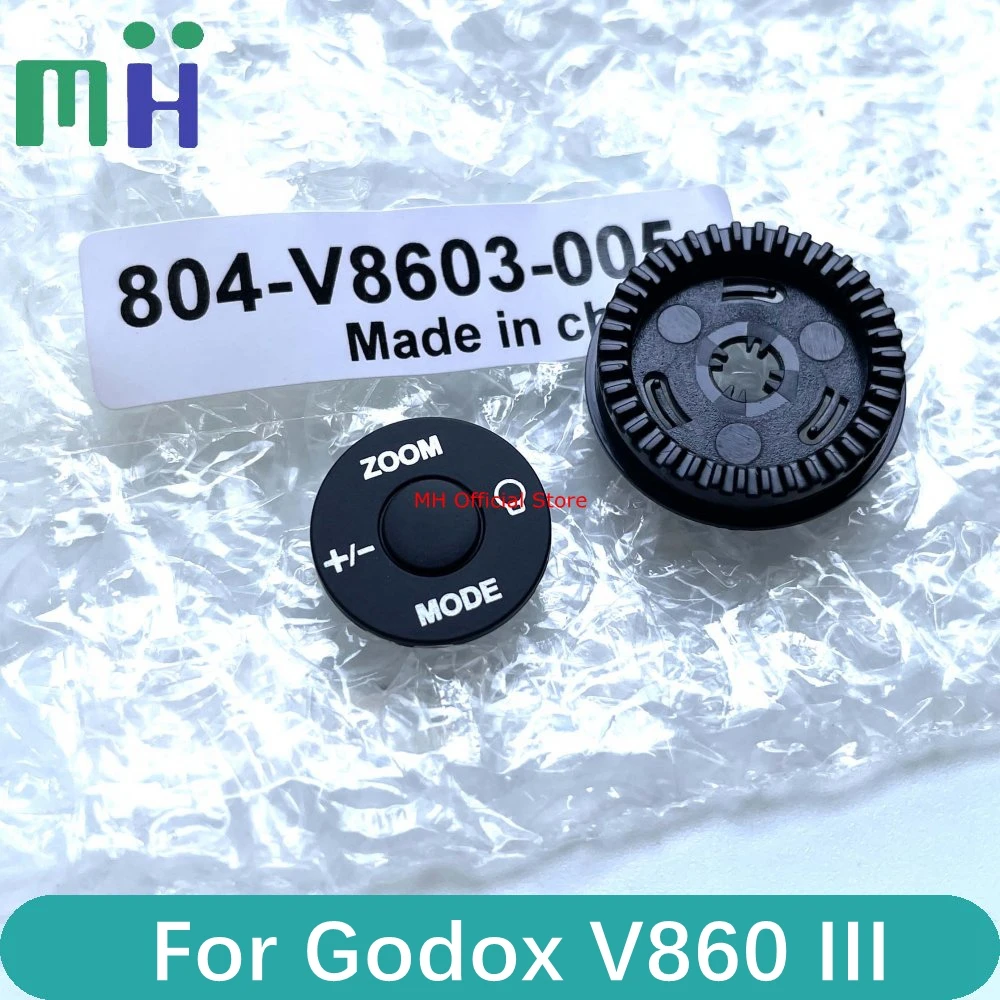 Flash Tube Replacement Part For Godox V860III V860 III Flash Key Board Zoom Mode Dial Panel