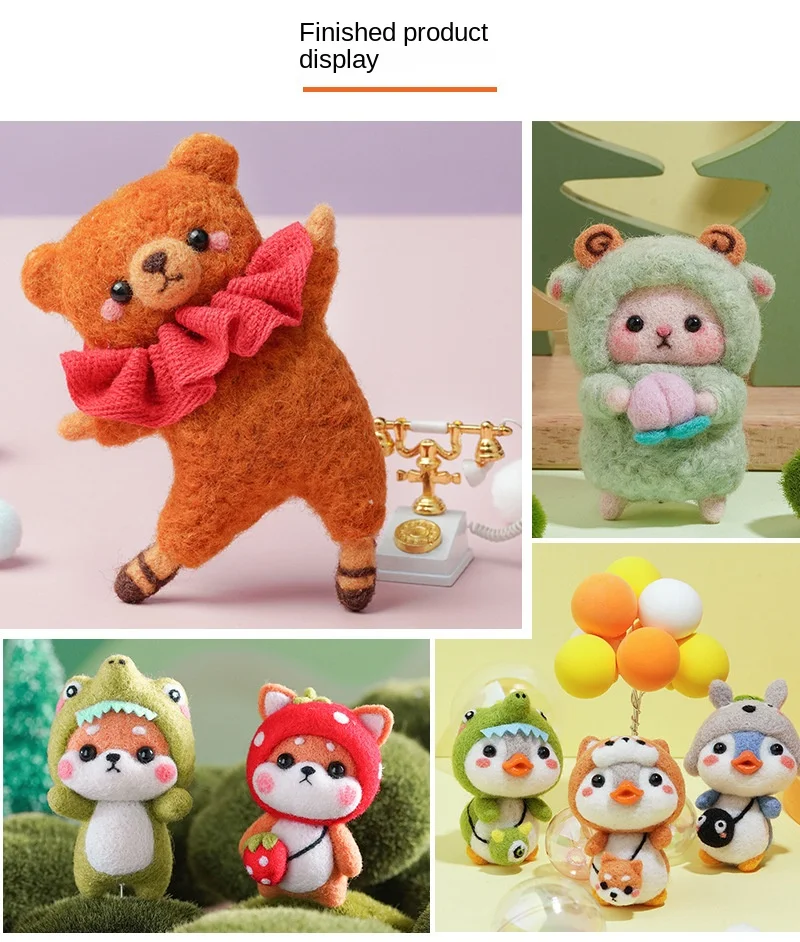 Laine Feutre Billes Perles Laine Feutrage Tissu 3cm 30mm Clair Vert