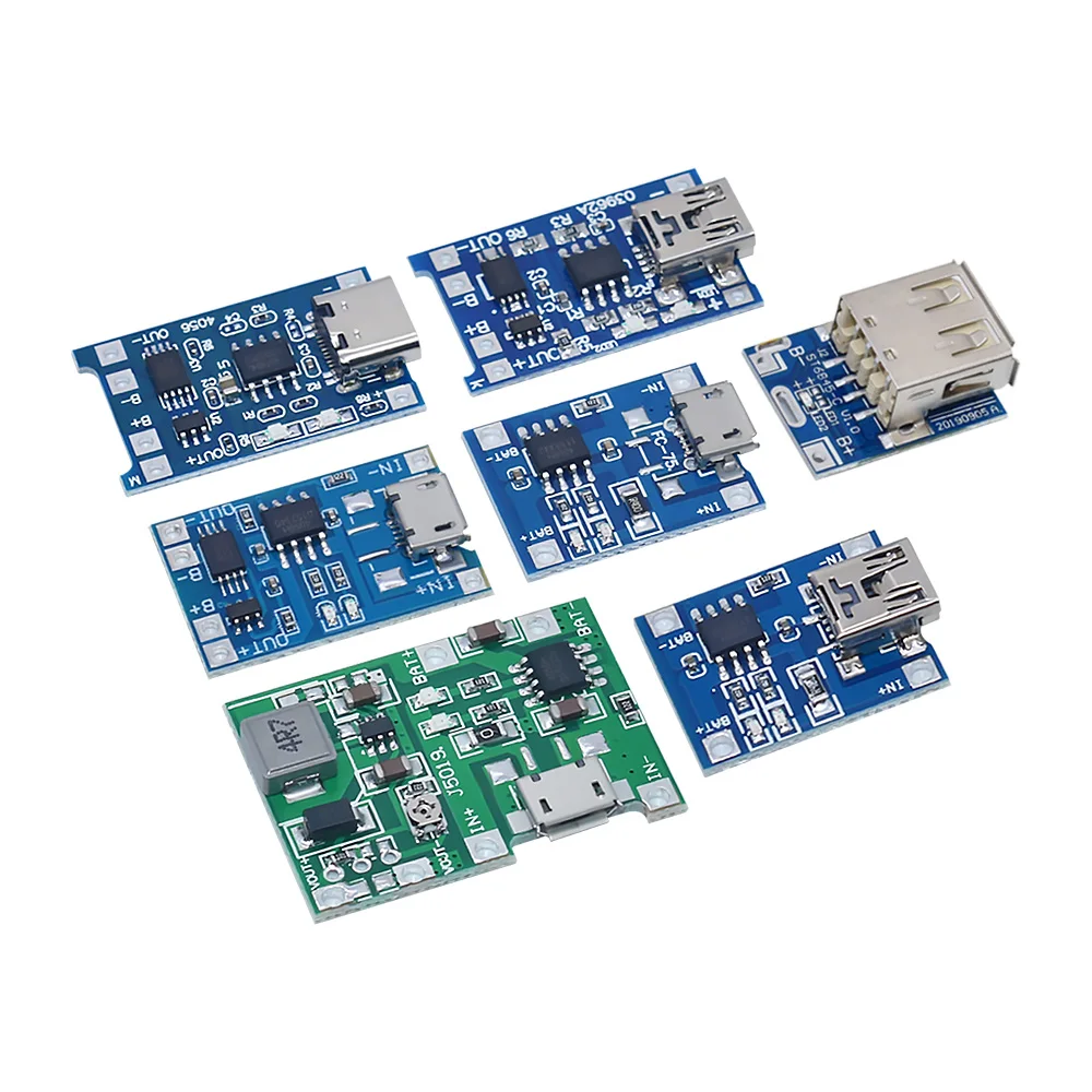Рисунок 3 - зарядная плата TP4056 с Micro USB