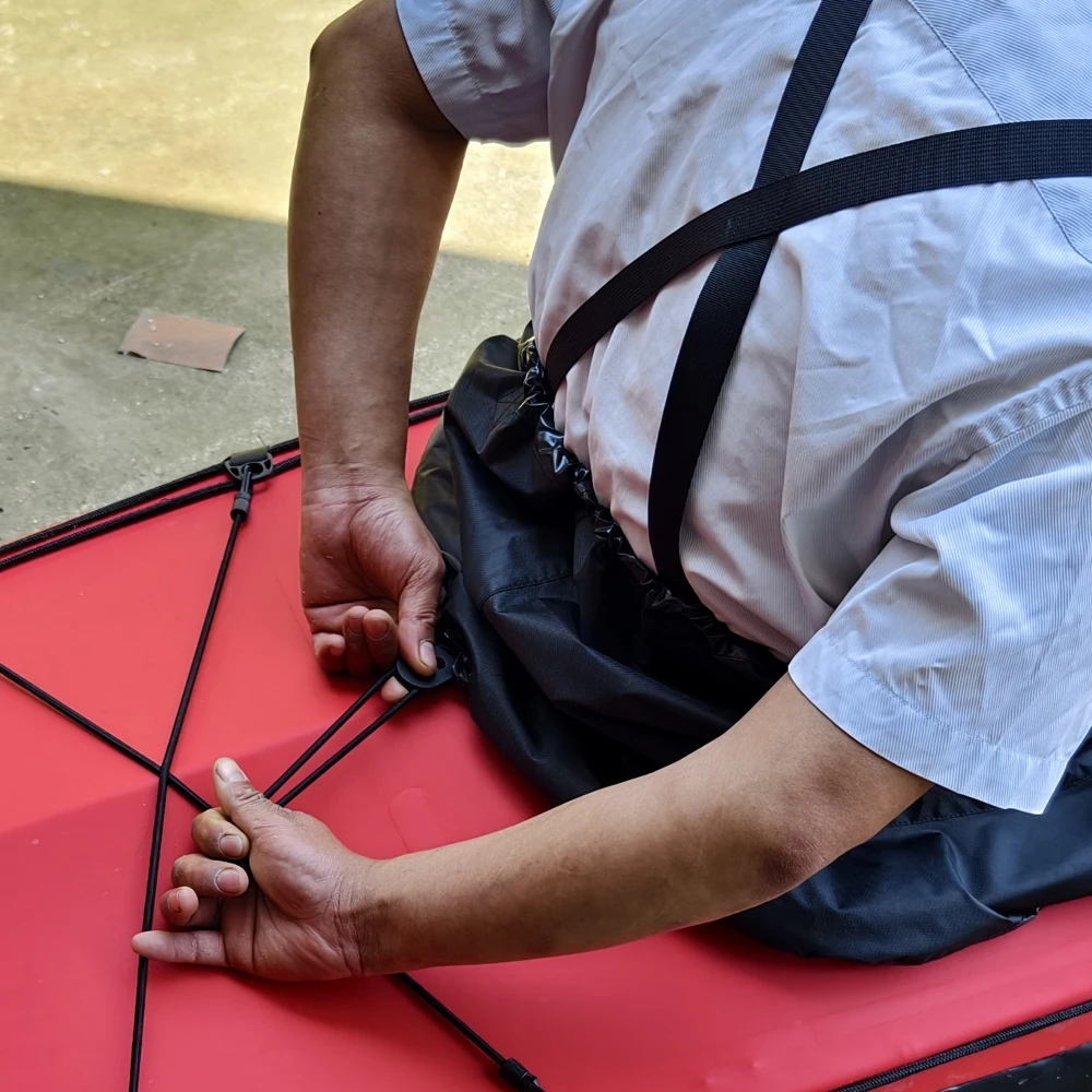 Jupe de kayak ajustable et étanche - Couverture anti-éclaboussures universelle pour canoë et kayak