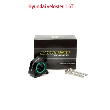 Adattatore per sensore di pressione turbo in lega di alluminio per KIA Hyundai Veloster Santafe Tucson 1.6T Elantra N