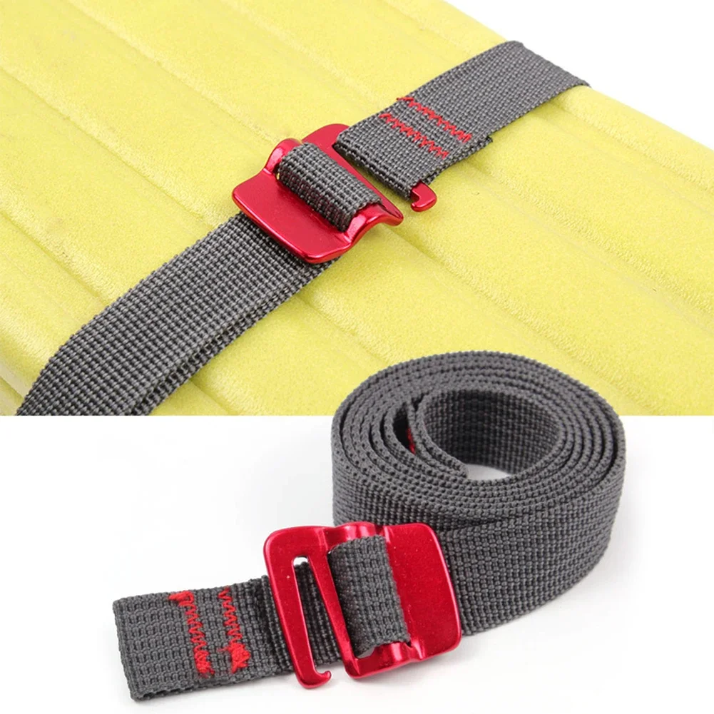 Hiking Climbing Tension Belts 1-20PCS Buckle Tie-Down 1.5m Belt Cargo Straps Cord Tape Nylon Rope Quick Release Hook