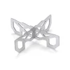 1/2pcs Mini Alcohol Stove Cross Stand Stainless Steel Sturdy Cooking Ultra-light Spirit Burner Cross Stand for Outdoor Camping 6
