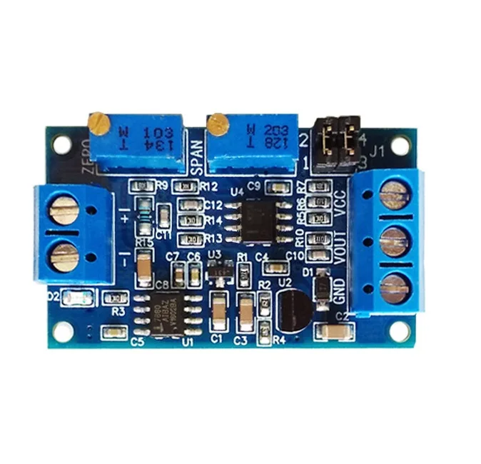 

1PCS Current to Voltage Module 0/4-20mA to 0-3.3V 5V 10V Voltage Transmitter Converter Signal Conversion Module Board