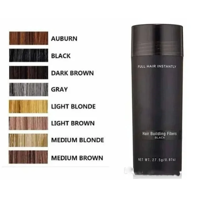 

Hair Fibers Keratin Thickening Spray Hair Building Fiber Poudre 27.5g Instant Regrowth Powders Better Hair Loss Concealer