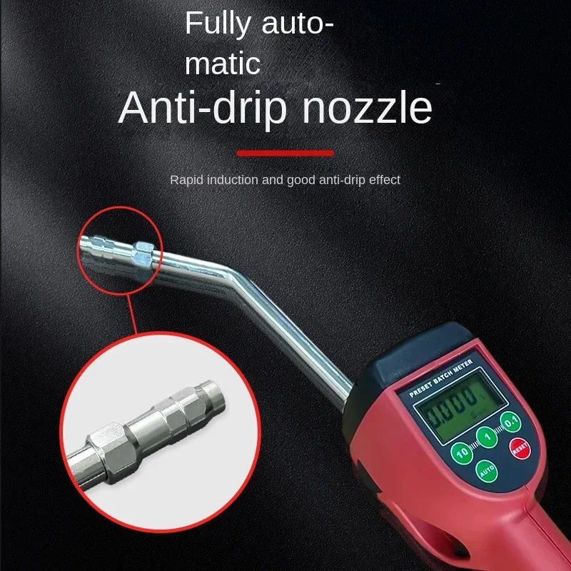 Quantitative Refueling Gun Preset Gearbox Refueling Gun Pneumatic Oil Pump Anti Drip