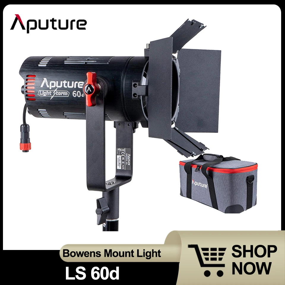 

Aputure LS 60d 5500K Daylight LED Video Light IP54 Waterproof APP Control Photography Light for Studio CRI≥95 TLCI≥95