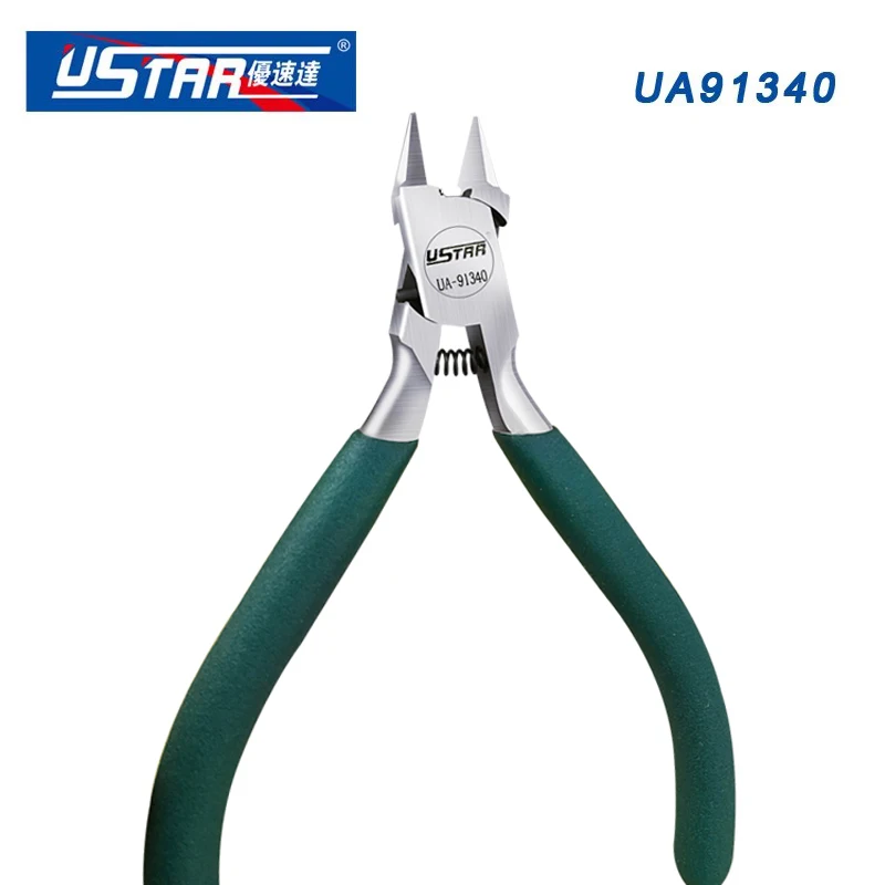 Прецизионные кусачки Ustar, боковые кусачки, плоскогубцы для сборки модели Gundam, строительные инструменты для хобби, «сделай сам»