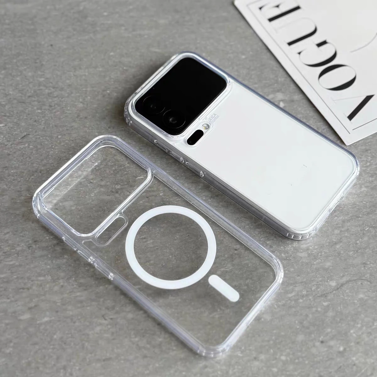 Ultra Thin HD Clear Magsafe-Compatible Rugged PC Hard Cover