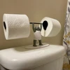 Funny Toilet Paper Shelf 3d Printing Weightlifting Figurine Napkin Rack Home Decor Organizer For Tissue Rolls, Wipes, Towels 1