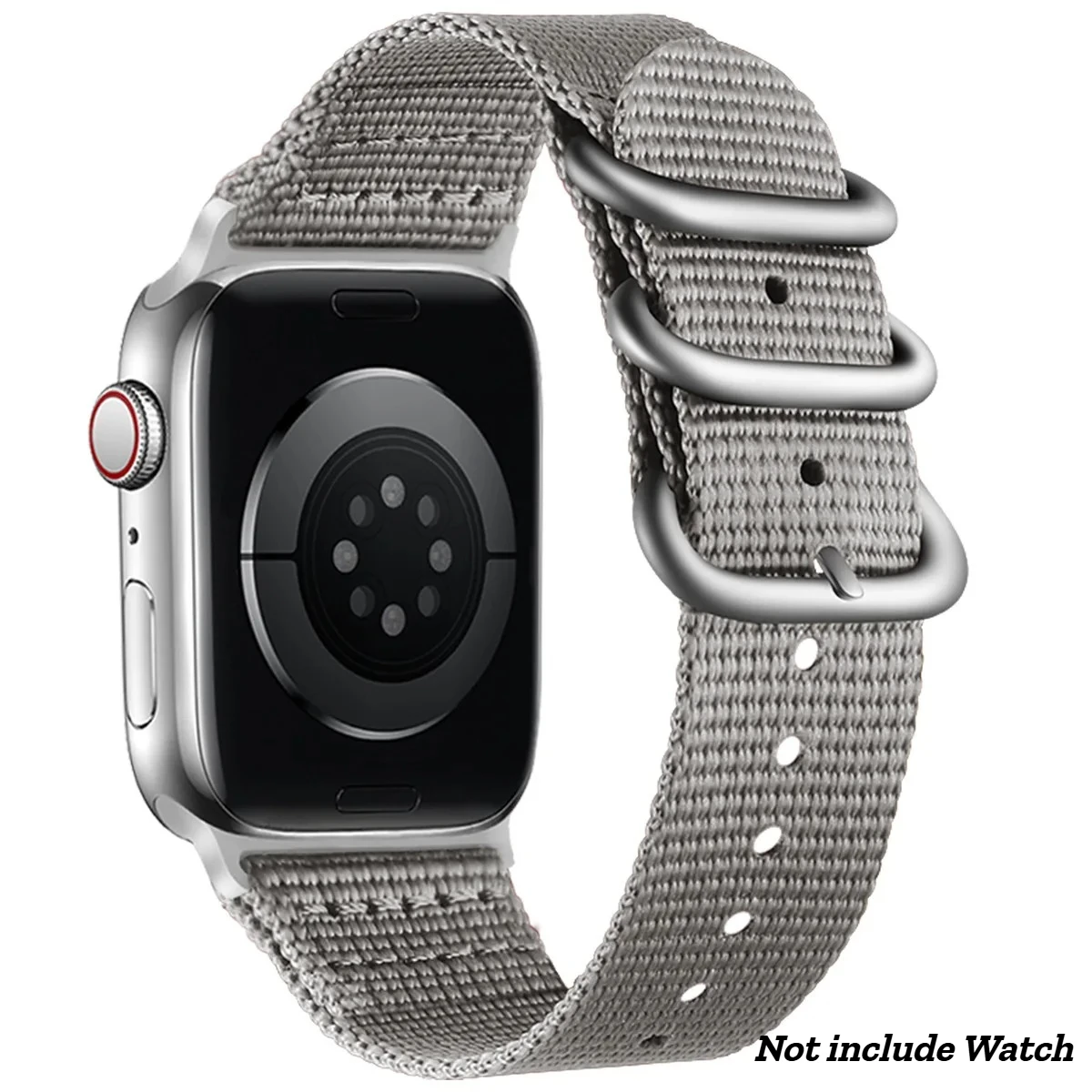 Premium Nylon Braided Strap for Apple Watch - Elegant Woven Bracelet Design