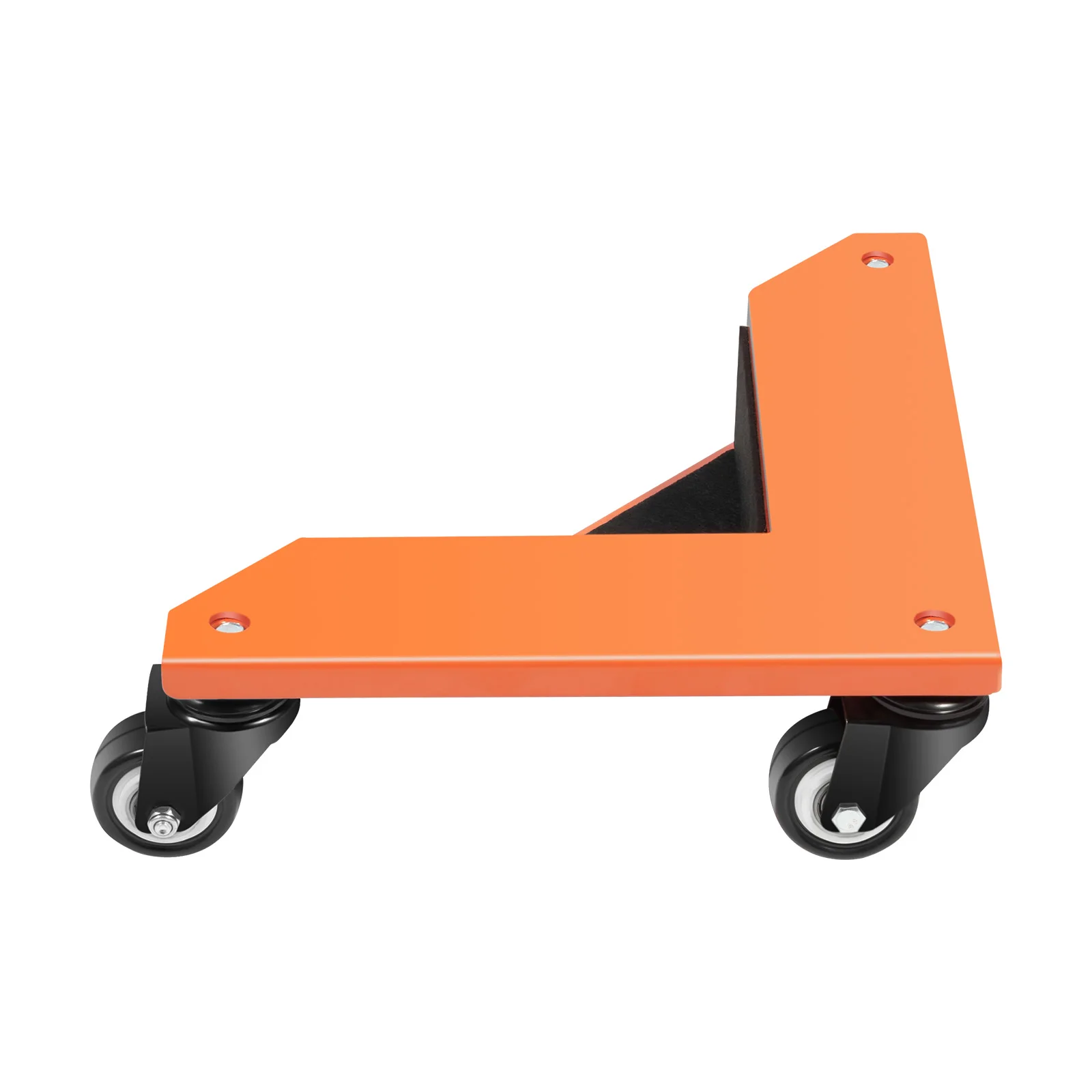 Set mit 4 robusten Möbelrollen, 3 Räder, 650 kg Lenkrollen zum Bewegen der meisten rechtwinkligen Gegenstände – Detail 10