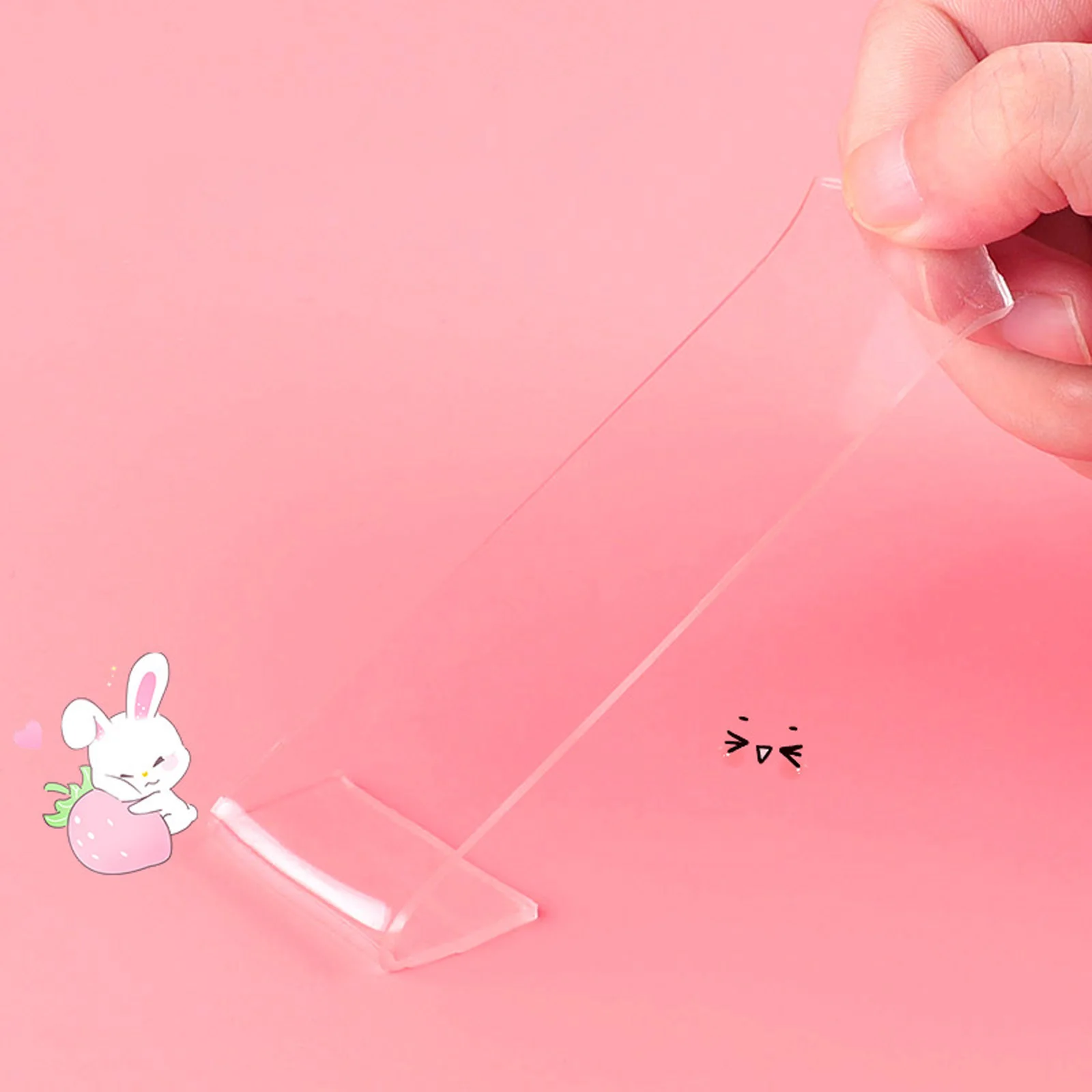 나노 양면 접착 테이프, 흔적 없는 방수 재사용 가능 벽 스티커, 투명하고 강력한 접착 접착제, DIY 아트 공예