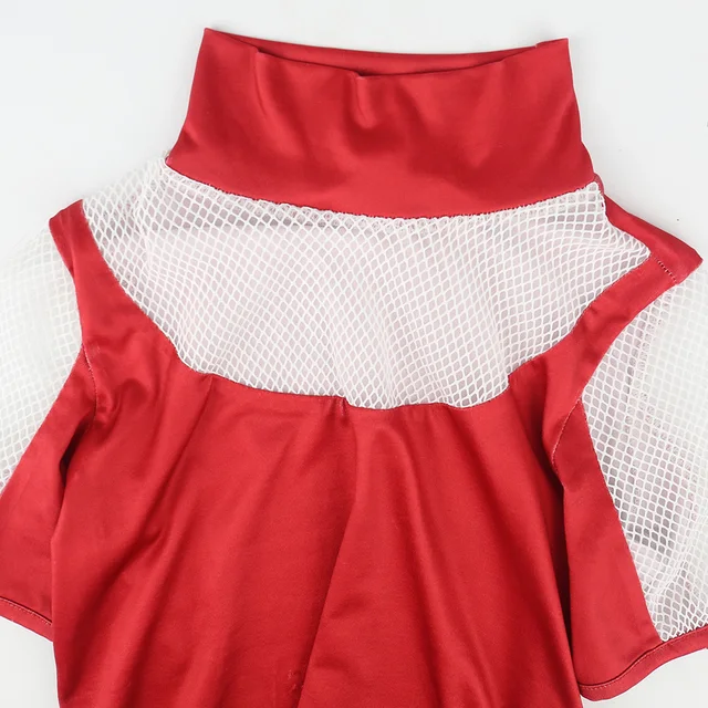 Girls Zombies Nova 3-Piece Outfit Set - Cropped Hoodie, Mesh Top, Skirt (Size 6-14Y)