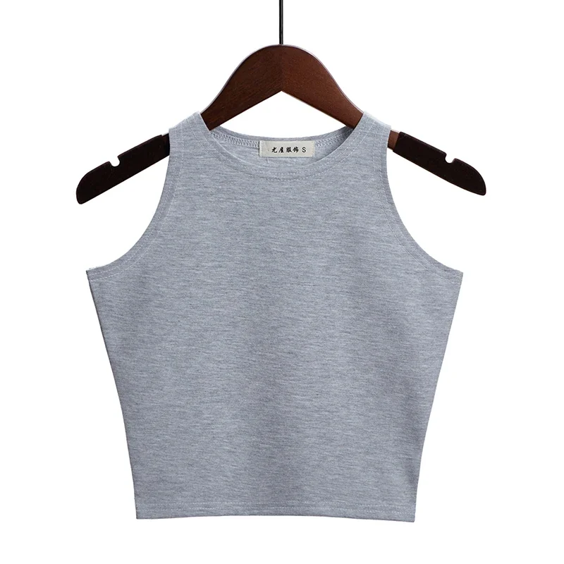 ตัวเลือกสินค้า เสื้อ Crop Top เซ็กซี่ แฟชั่น ผู้หญิง หลากสี