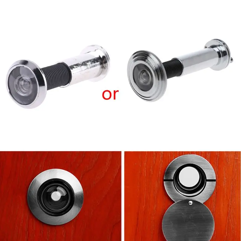 LXAF Security Door Viewer Stainless Steel Peephole for Front Door with Privacy Cover for Thickness 50-70mm/1.97-2.75''