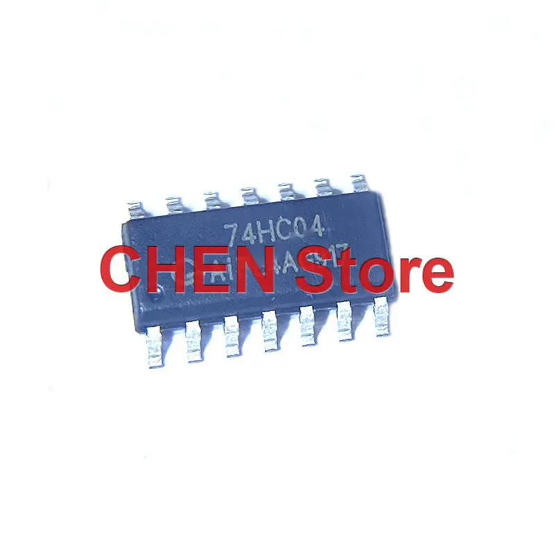 

50 шт. новый оригинальный 74HC04 SOP14 SMD логическая микросхема AIP74HC04 шестисторонний инвертор без затвора CMOS интегральная схема IC