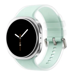 Sport Band - Official Jelly Transparent Silicone Bracelet Strap - ML (Transparent cyan)