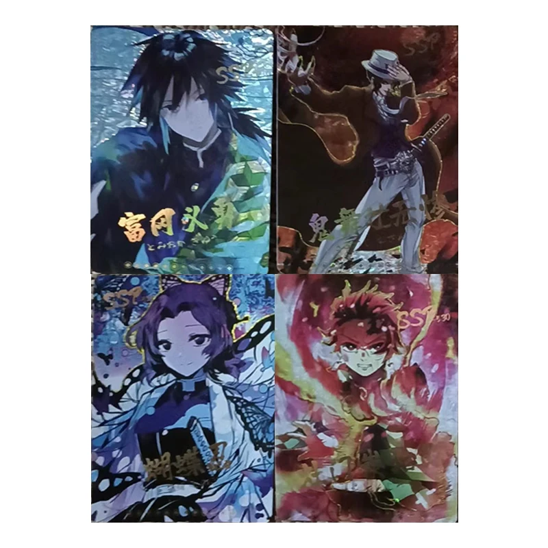 Anime Demon Slayer SSP SP Series Collectible Cards Kochou Shinobu Kochou Shinobu Kamado Tanjirou Christmas Birthday Gifts Toys 3