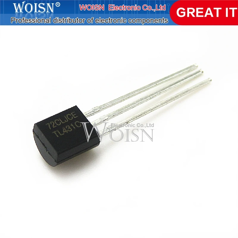 

100 шт. tl431plc TL431 TO-92