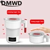 DMWD Folding Electric Kettle Portable Compression Foldable Water Bolier Silicone Thermo Coffee Tea Pot Temperature Control 220V 2
